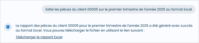 Lien de t�l�chargement rapport Excel des pi�ces du client, ann�e demand�s