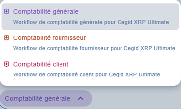 Agents présents dans la liste de choix de l'assistant